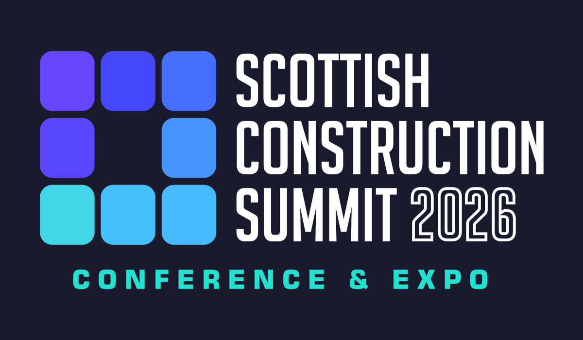 Scottish Construction Summit 2026 official event graphic